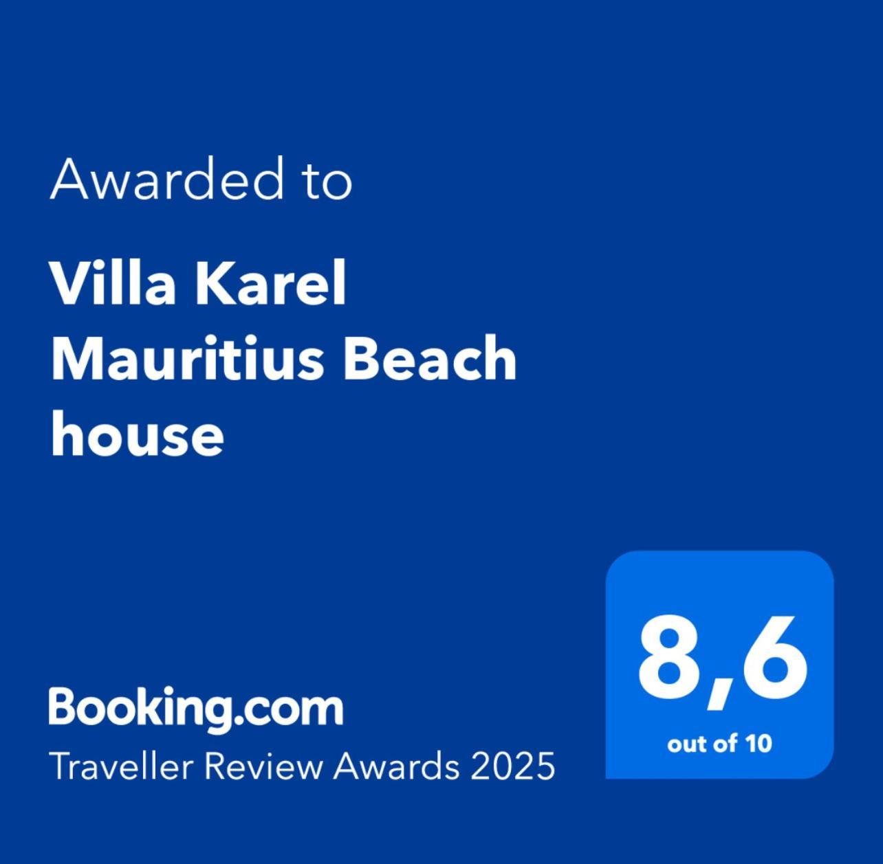 Villa Karel Mauritius Beach House Riambel Exterior foto